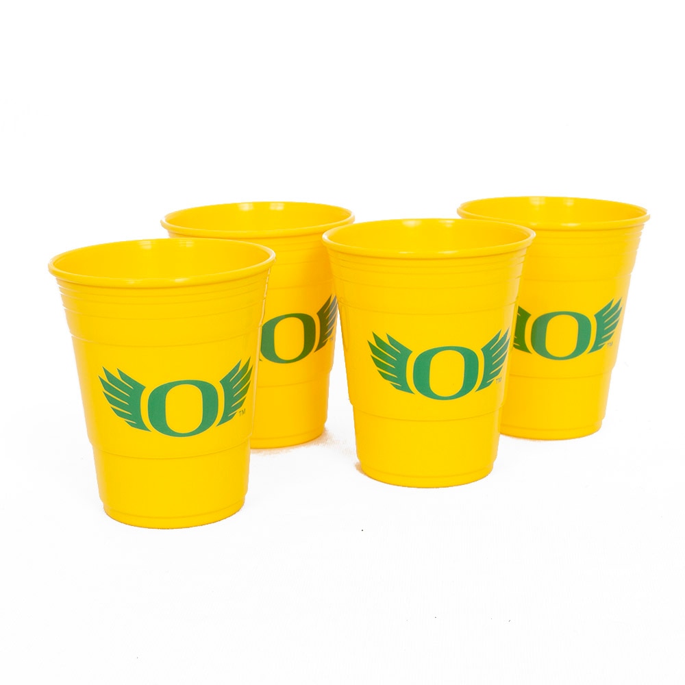 O Wings, MCM Group, Yellow, Kitchen Accessories, Plastic, Home & Auto, 3.5"x2", 4 pack, Cups, 827961